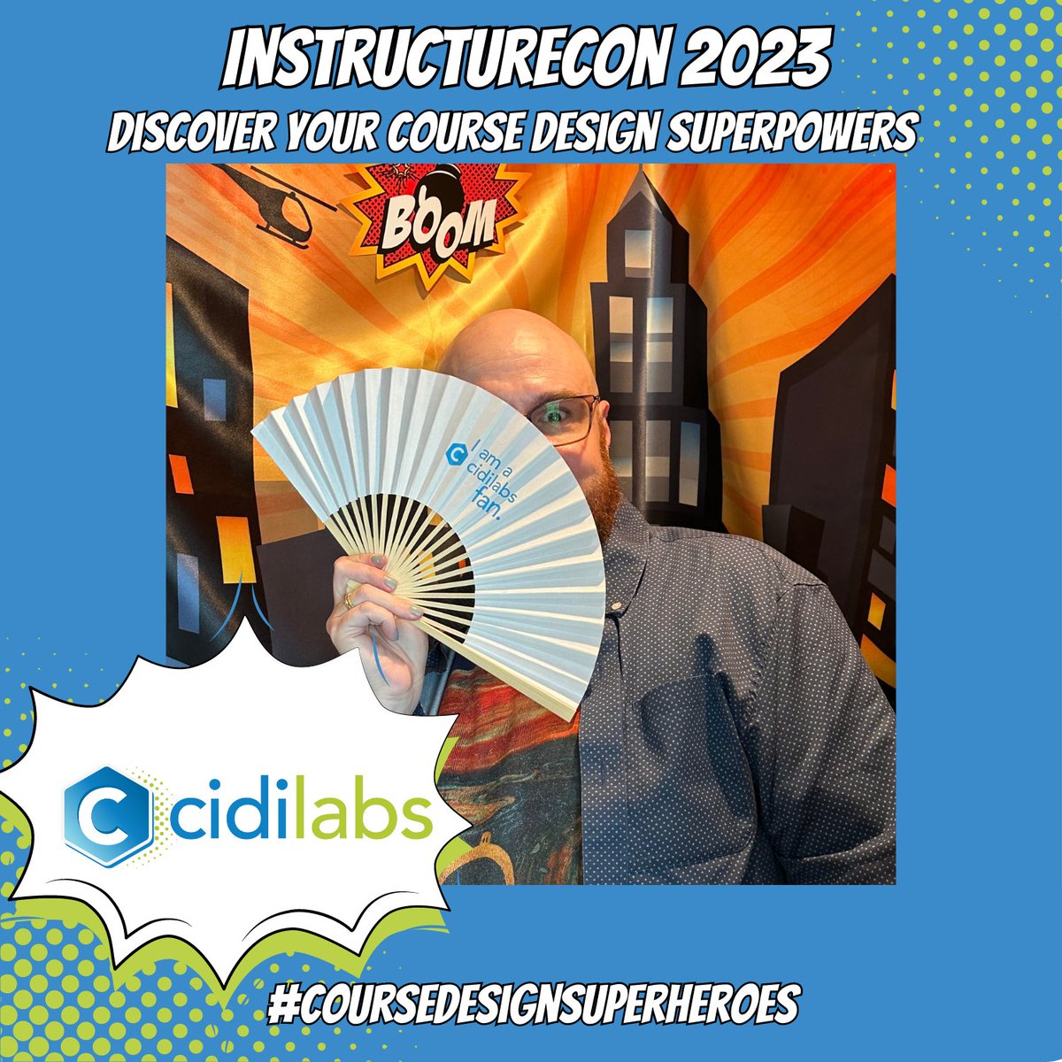 CidiLabs's tweet photo. We hope everyone made it home safely after #INSTCon23 #makingmemories! Did you have a favorite moment? We had so much fun getting to connect with everyone in our #coursedesignsuperheroes secret lair. Thanks for coming by and sharing your superpowers with us! #coursedesign #canvas https://t.co/LbG4cB3yqM