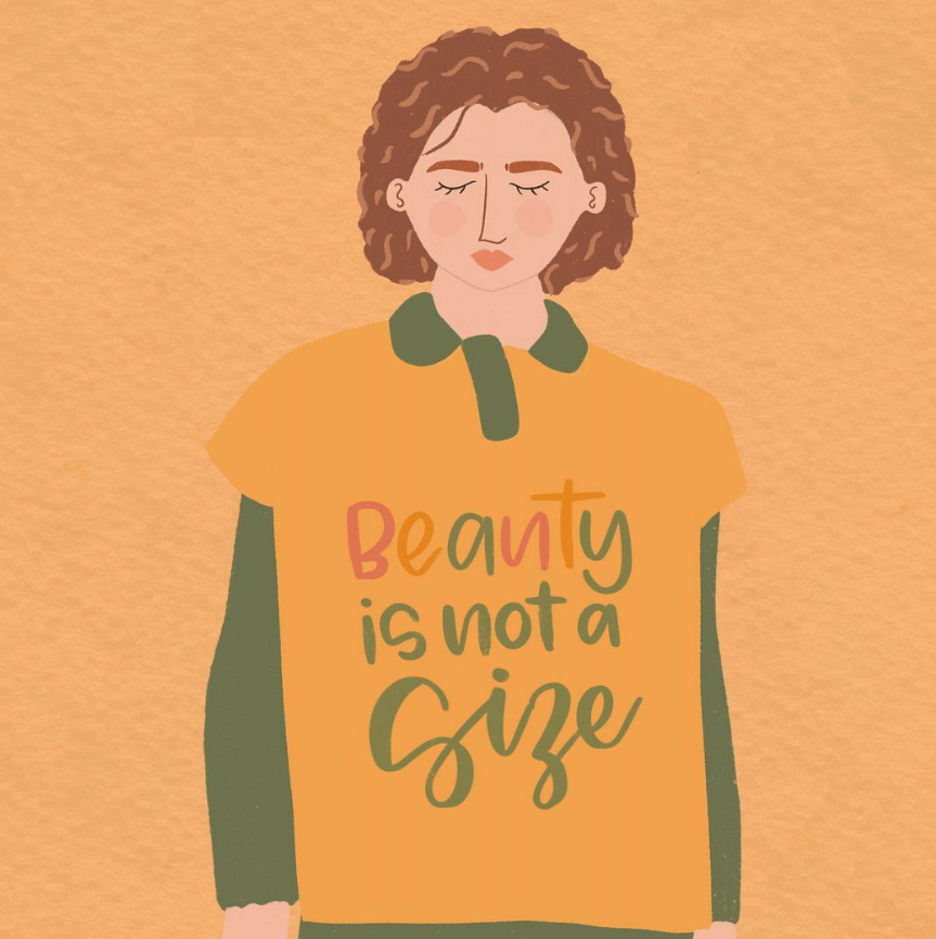 Beauty transcends size! 

Let's break free from societal norms and embrace diverse beauty in all body shapes and sizes. Our worth is not defined by numbers, but by the love, kindness, and confidence we embody. 
.
.
<a href="/romillu_/">Romy</a>