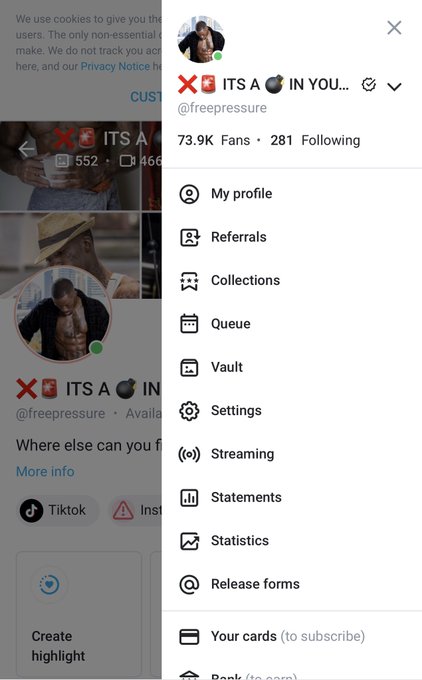 Watch Pressure's leaked NSFW photo on TwXstars