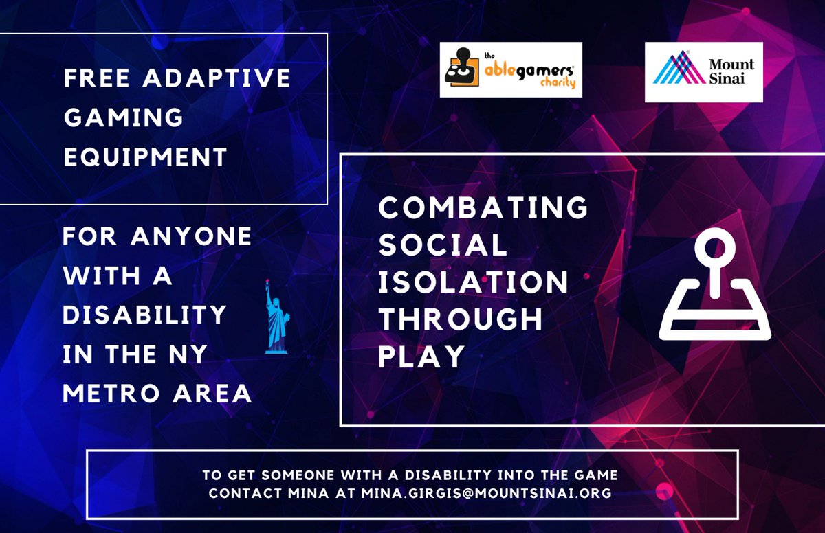 Embracing inclusivity and breaking barriers in gaming! 🙌🏽✨ @AbleGamers is an incredible organization empowering gamers with disabilities, ensuring no one is left behind!🎮👾