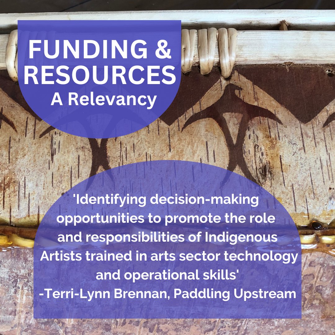 The third Bundle of Knowledge from Paddling Upstream: FUNDING &amp; RESOURCES - Indigenous thinkers are both on stages and scattered behind the curtains.

Register for the Paddling Upstream Webinar Thursday, August 3rd, 1:30pm-2:30pm EST: bit.ly/44T6LZw