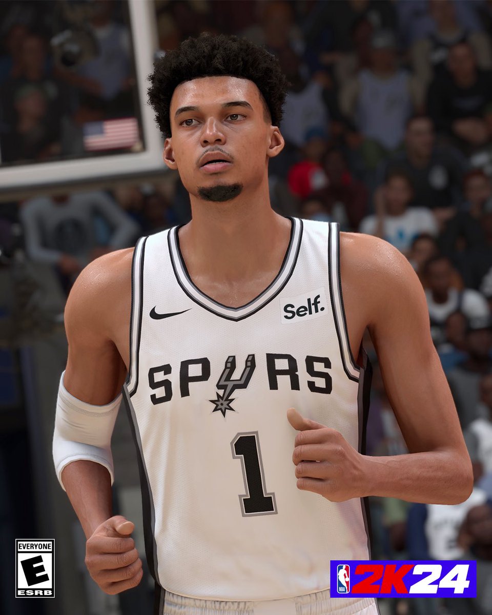 Les premières images de Victor Wembanyama dans NBA2K24 🔥🎮