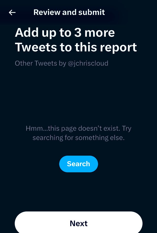 TheFixat's tweet photo. On Elon's 📄 you're allowed to spread misinformation. When reported, glitches happen. Note the "unsolved Mas" shootings of which ZERO are White🤦‍♀️When reporting this bot a page that "doesn't exist" shows up. This is how they communicate! Spreading their own lies @FBI #insurrection https://t.co/druaq9qpw6