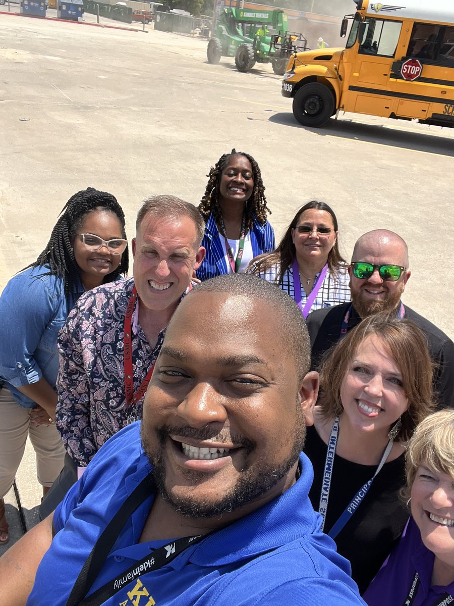 I am so very grateful for our EXCELLENT <a href="/KleinISD/">Klein ISD</a> Transportation Department coming to <a href="/KlebKISD/">Kleb Intermediate</a> today. ⭐️💙They are second to none!  Thank you for collaborating with us, and lending your expertise to best serve our most precious cargo, our students! 💙⭐️💙 @