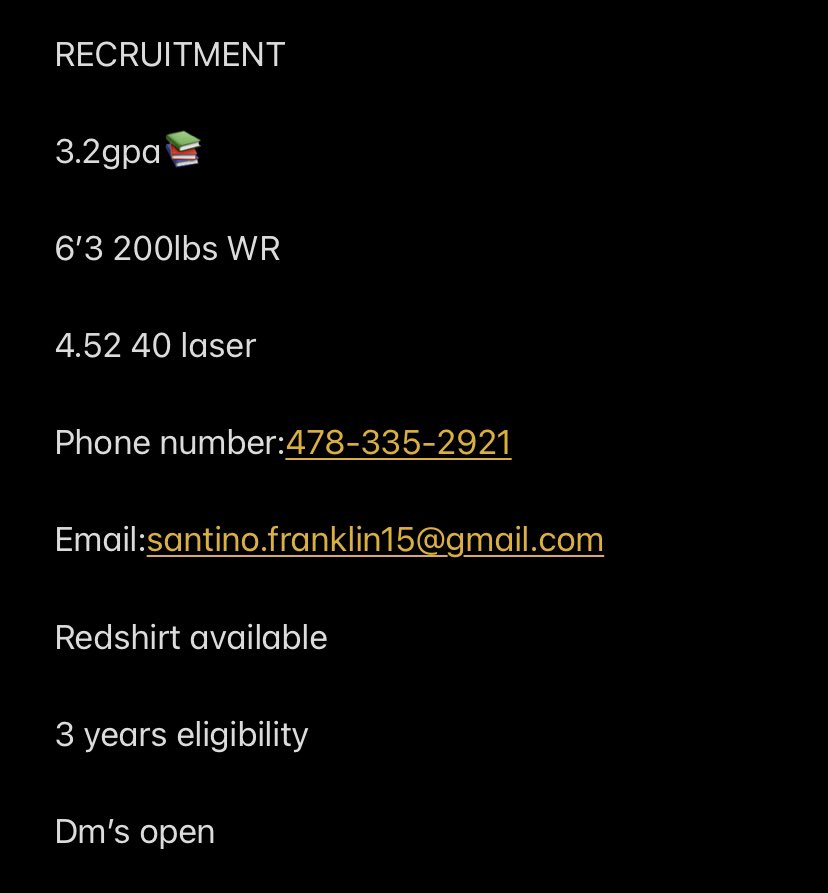 Santino Franklin tweet media