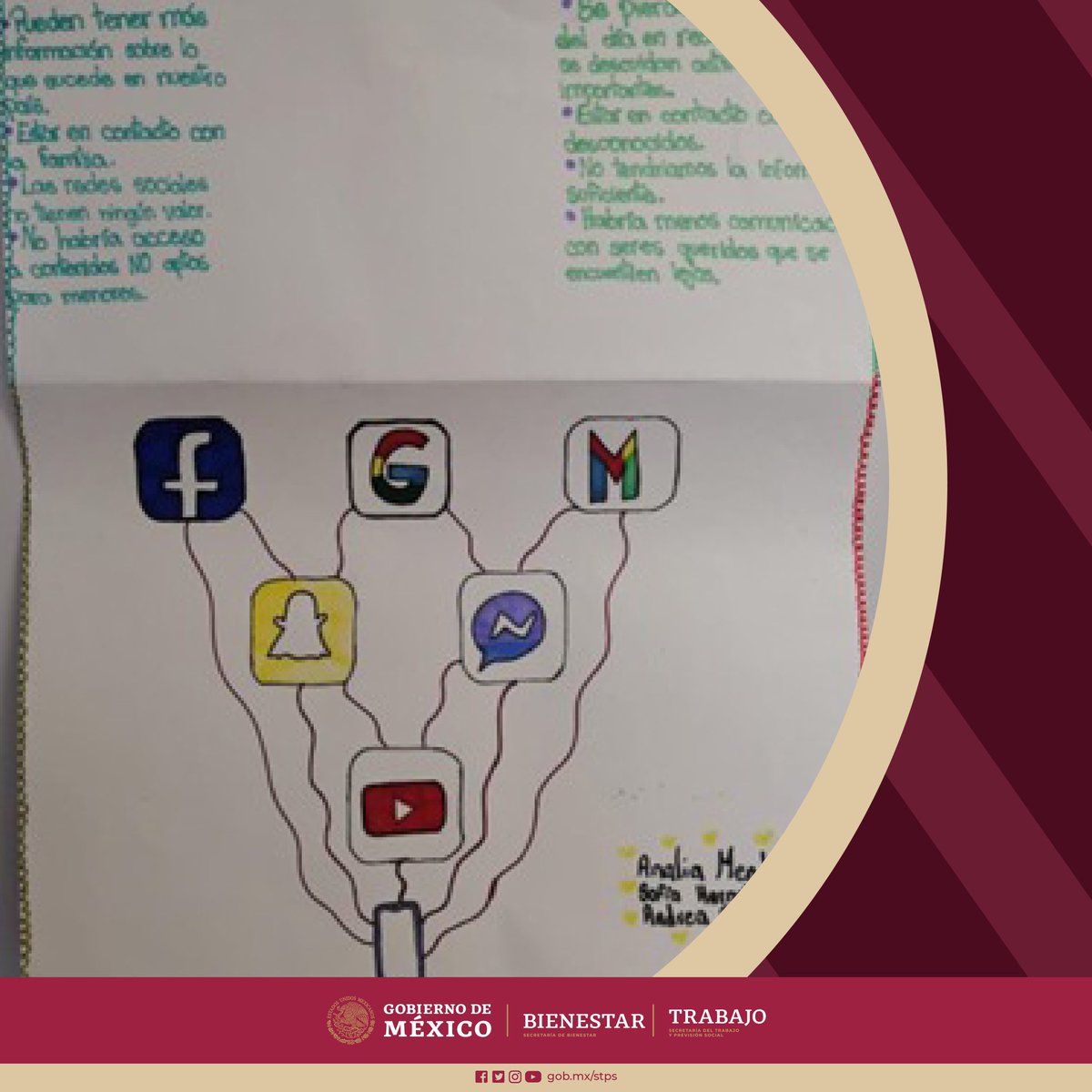 Hacer conciencia sobre nuestra privacidad y confidencialidad es determinante. Por ello, en el CIM de Matamoros, los NNA expusieron en clase “La importancia del uso adecuado de las redes sociales”. #TodosSomosMigrantes