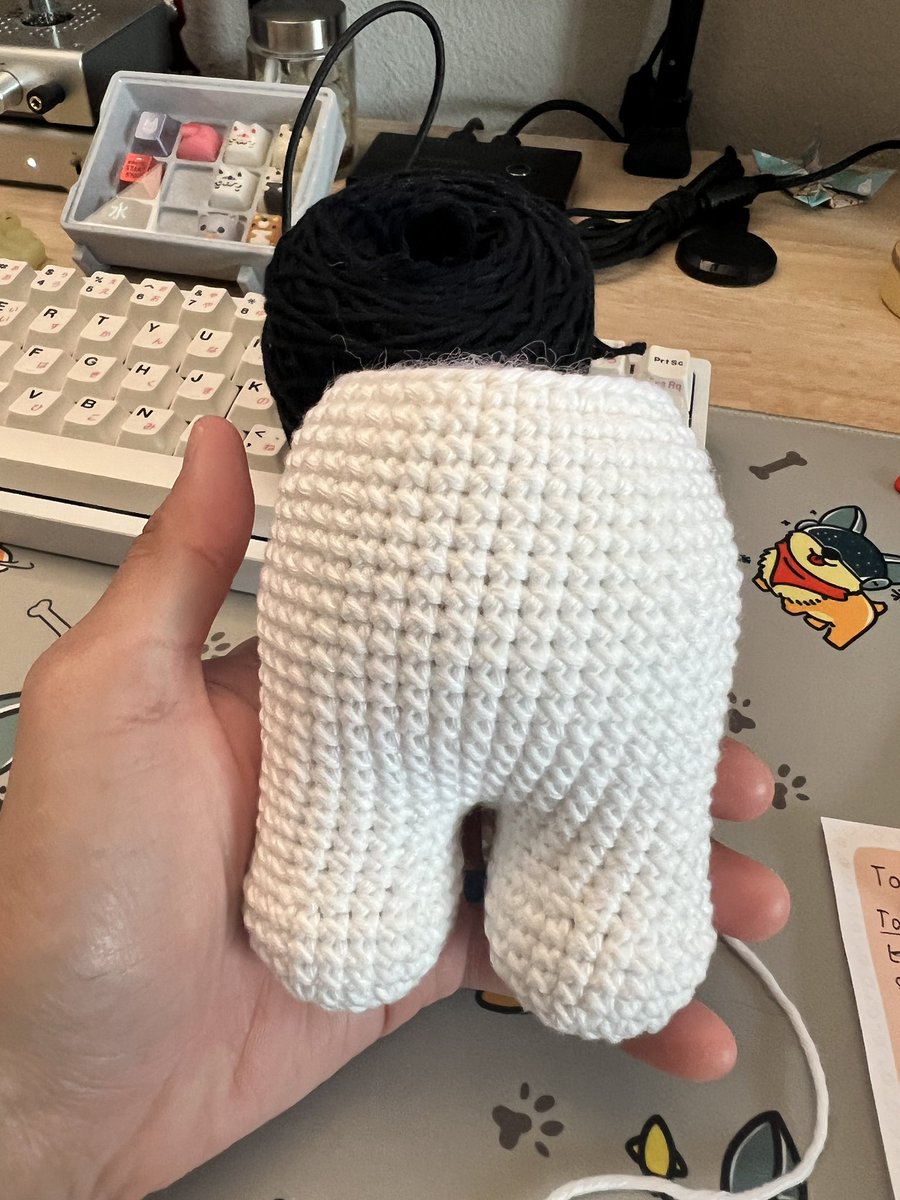 KumaCrochets's tweet photo. Guess who I’m making next 😳 https://t.co/KvPBtvz0Pv