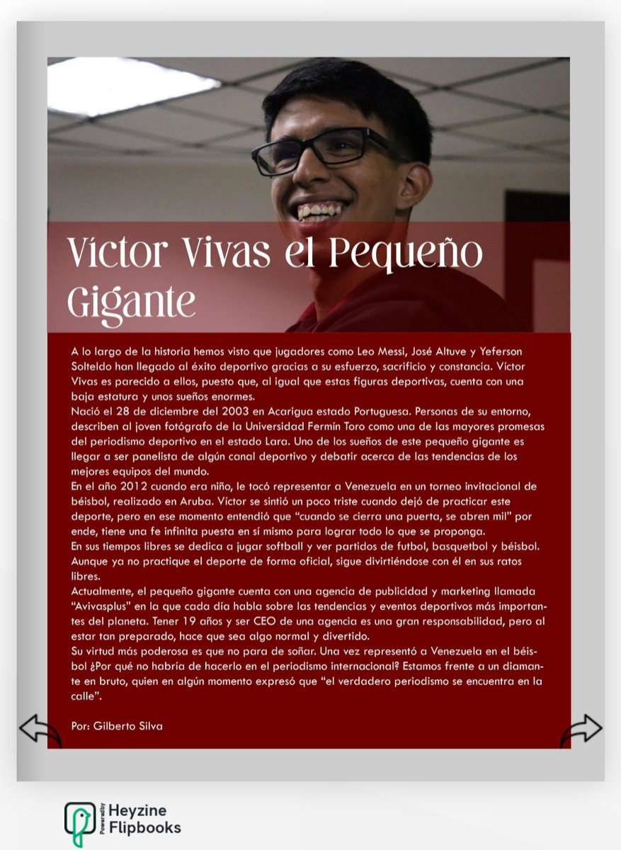 alecsovivas's tweet photo. Signo de reconocer el talento de las nuevas generaciones del periodismo. 👋 https://t.co/JrfKdyh5w5