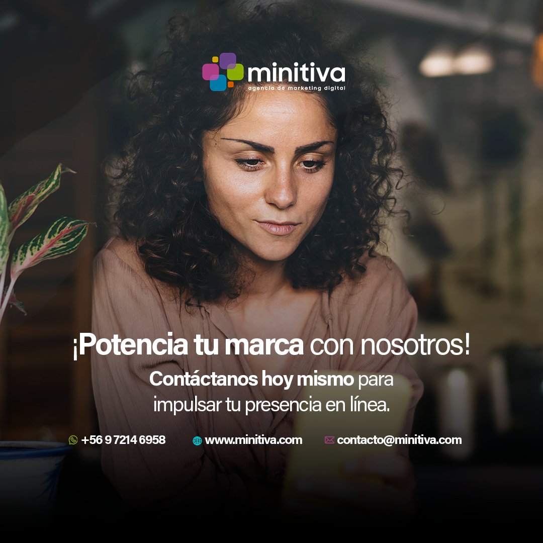 minitiva's tweet photo. En Minitiva, nos dedicamos a impulsar el crecimiento de tu negocio en línea. 💡 Descubre estrategias ganadoras, contenido creativo y resultados tangibles. 💼

 #chile #emprendimiento #emprendedores #emprendedor #marketingdigital #marketing #marketingtips #negociopyme #pymeschile https://t.co/1V1pVPDva1