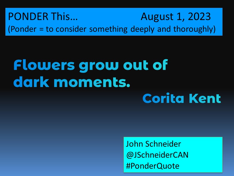 My #PonderQuote for today! <a href="/St_Marys_Kitch/">Jerome The Eagle</a> <a href="/WCDSBNewswire/">WCDSB</a> <a href="/WCDSBwellness/">@WCDSBWellness</a> <a href="/WCDSBReligion/">WCDSBReligion&FL</a>