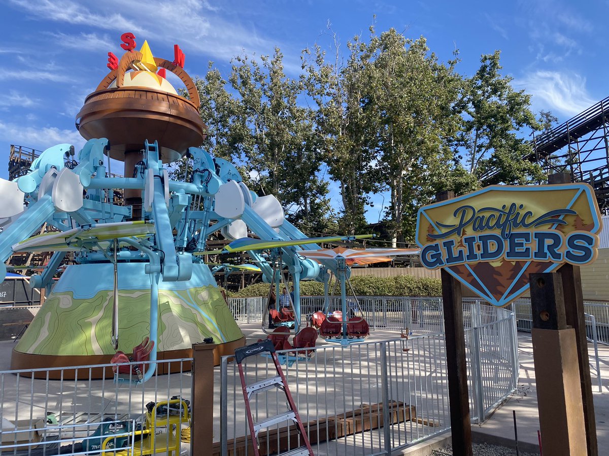 It’s almost ready! <a href="/CAGreatAmerica/">California's Great America</a> #PacificGliders