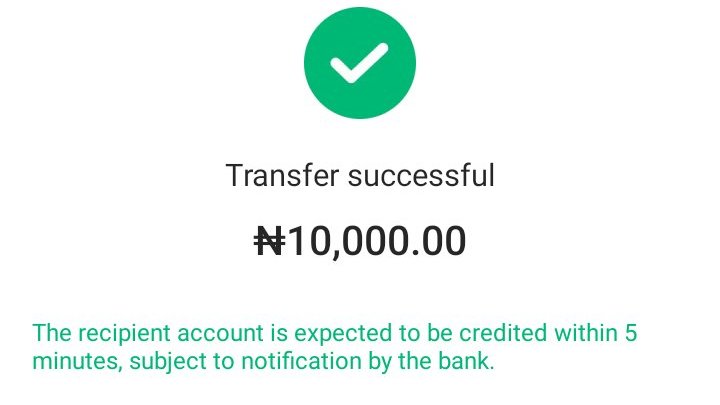 OfficialJoel4_'s tweet photo. 10k credited 💰🧾✅

Who's next?

To win , RETWEET &amp; FOLLOW 
@JC_Ogor ✍️💪🎉
  more winner's to be selected ✍️☑️

DROP DETAILS 👇 https://t.co/vsmrMUoFQD