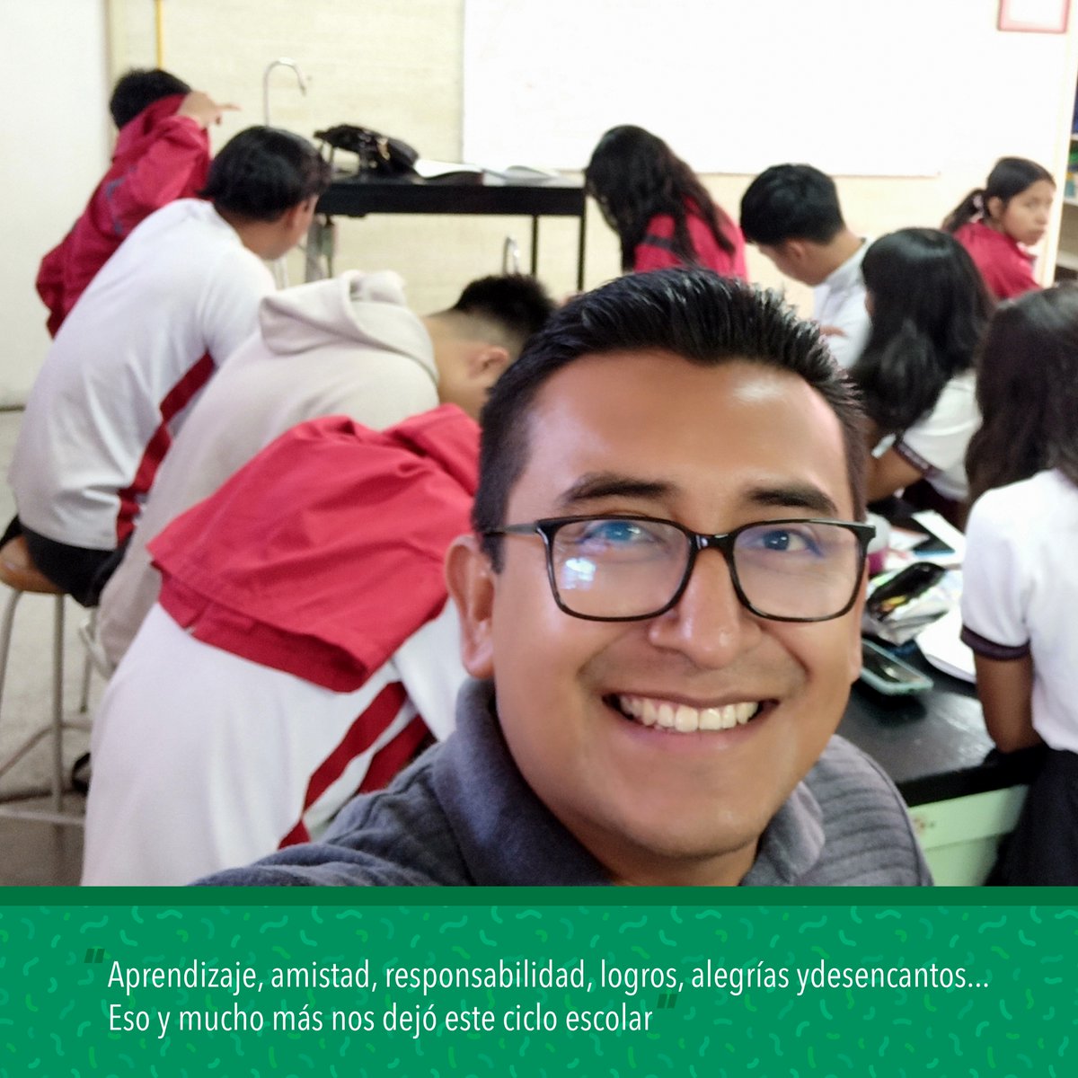 EnsenaporMexico's tweet photo. De parte de todo el staff de Enseña Por México, felicitamos a las y los estudiantes, agentes educativos y familias en este cierre de ciclo. 🥳🎉 https://t.co/d0ZV0PjIWD