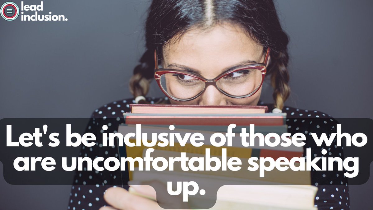 🗣️ We all know "class participation" usually means "speaking up." But speaking up isn't the same as engagement. Let's be inclusive of those who are more introspective, #introverts, those with social anxiety, and those uncomfortable speaking up. #LeadInclusion #Teachers #UDL