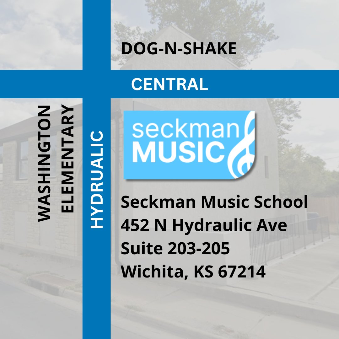 SeckmanMusic's tweet photo. This week, we begin operations in our new location at Central and Hydraulic. Throughout the month, we will be getting settled and can't wait to share our new home with you! 

https://t.co/wtSHDRvARz

#seckmanmusic #newlocation #newhome #wichitaks #wichitakansas #wichitamoms https://t.co/IY8yHvBANZ
