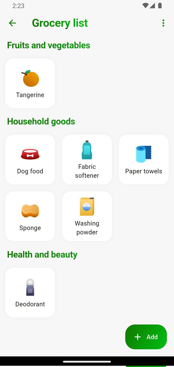 Green Lists tweet media