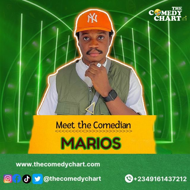 thecomedychart's tweet photo. MEET THE COMEDIAN:  @marios_gram 😂😂😂😂

The comic sensation in Nigerian comedy, Marios! 🤩 Get ready to burst into fits of laughter as this rising star brings fresh and uproarious humor to the stage😂🎭  
#comedy #comedian #joke #jokes #funny #funnyvideos #funnyshit #popular https://t.co/396dZF3exJ