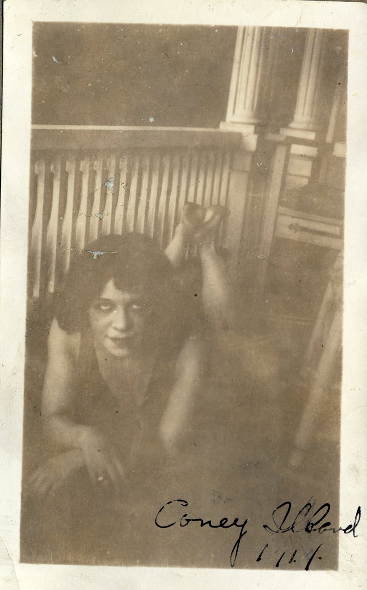 Debby_Applegate's tweet photo. #OTD 138th Bday of the silent film sex symbol, #ThedaBara. #Madam #PollyAdler modeled herself on "The Vamp" as a teenager in Brooklyn. From the Polly Adler Collection courtesy of Eleanor Vera. https://t.co/CZ5NCW3l8s