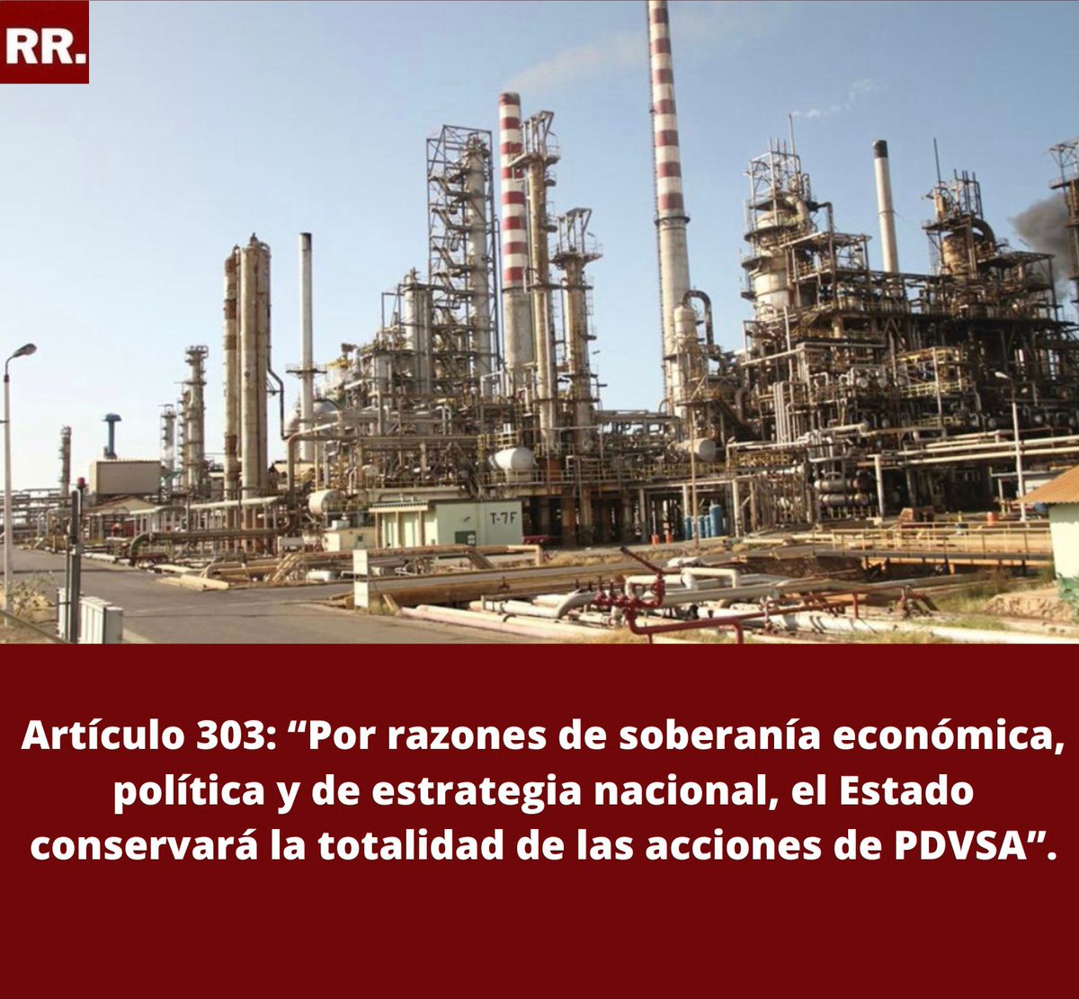 Nacho4canta's tweet photo. #RafaelRamírez La privatización de #PDVSA viola nuestra Constitución y es un acto contrario al interés nacional.

#Venezuela #Petróleo #Soberanía 
https://t.co/9lFoQ2o17j https://t.co/3B6Jg7WVmS