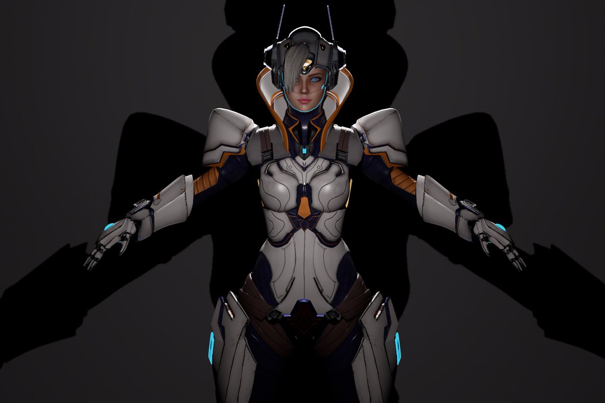 DC_BCG's tweet photo. “The new model for Cipher is complete and ready to amaze you in #DimensionConnect. We can’t wait for you to experience her rebirth! #BCG #P2E #UE5 #GameFi #TPS #AI #blockchain #gameDev #indieDev” https://t.co/XioYh8sKF9