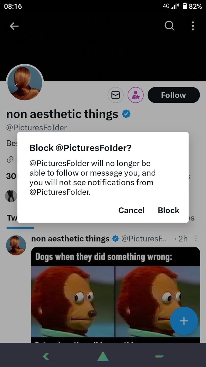I pressed that "not interested" option many times but his dumb jokes still appear on my feed. I guess i dont have any other option. 🤣