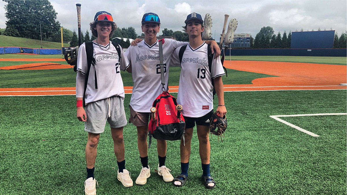 Proud of these three scrappy grinding tough infielders. Played absolutely flawless defense and didn’t allow one error in the infield in 7 games in the Knoxville Invitational Tournament. The 2024s Ravenwood trio combined for 10 hits 8 runs 3B 2 2B 7 runs and 5 double plays.