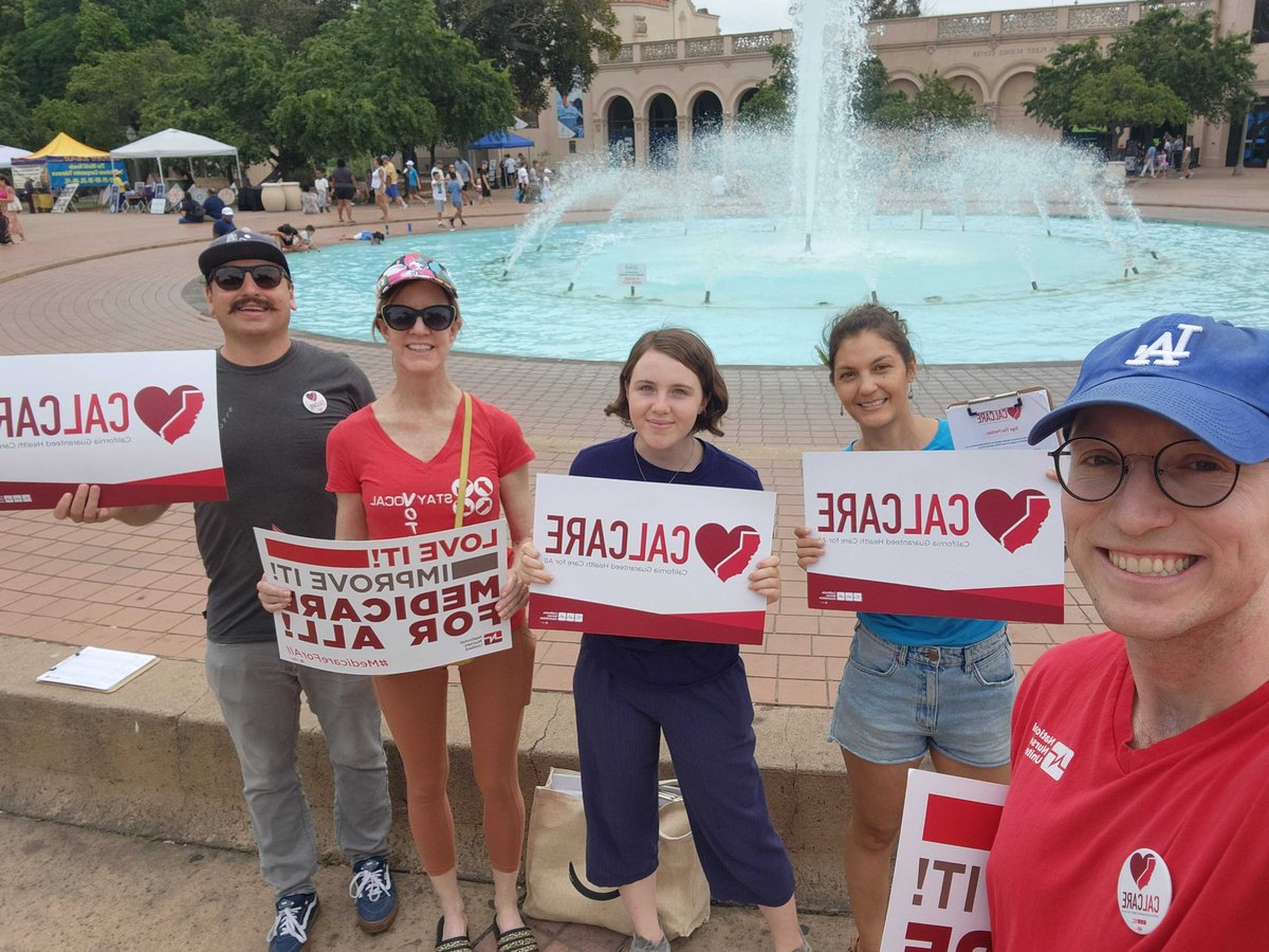 Movement4M4A's tweet photo. All across the state, from San Diego to Salinas to Sacramento, #CalCare canvasses were out in force this weekend!

Did you know supporters have organized over 1️⃣0️⃣0️⃣ canvasses this year for CalCare?! We're getting ready for January 2024! https://t.co/Oc8wmmuY1V
