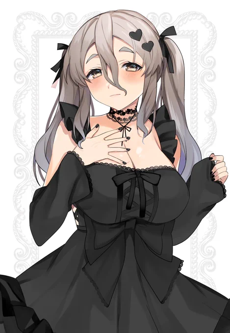 はぎさんが描いてくれたから取り急ぎおそろっちでポーラちゃん描き下ろしました!!