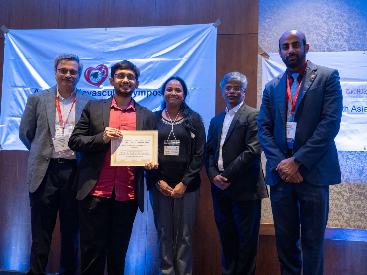 Society for South Asian Heart Research (SAHR) tweet media