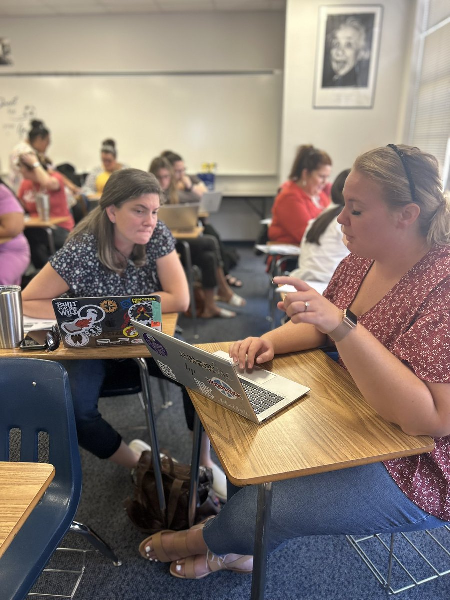 MrsRobersonCFB's tweet photo. Our K-2 teachers kicked off the morning with a Phonics party! ๐คฉGreat session today. They now have a deeper understanding of the principals of the Phonics units! @CFBISD @litcoachburrell #optimizingoutcomes https://t.co/tJVrGP93Ds
