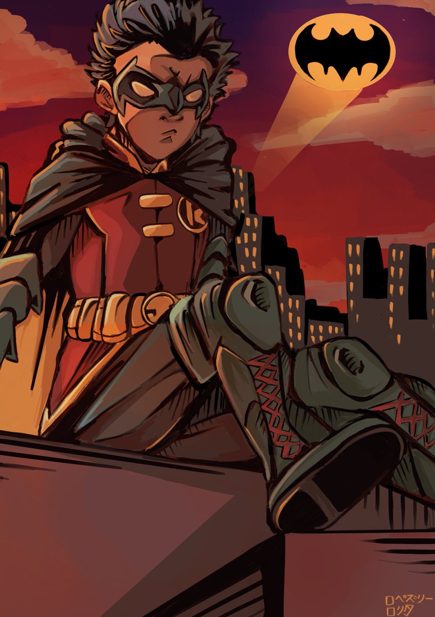 Hope__Doodle's tweet photo. Damian Wayne art #damianwayne #Batman #robin #art #Fanart #digitalart #dccomics https://t.co/MaEoICLUye