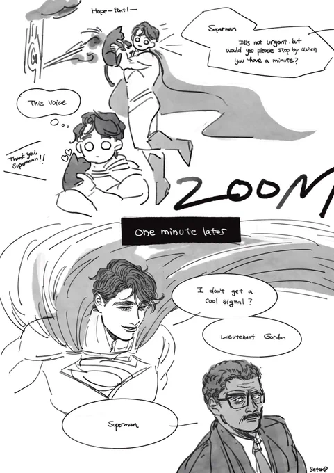 Hope [Part1](1-4/14)Battinson #superbat  This one is referring a lot of my previous works, especially "a wish" and "One day." Please read them first for the better understanding.