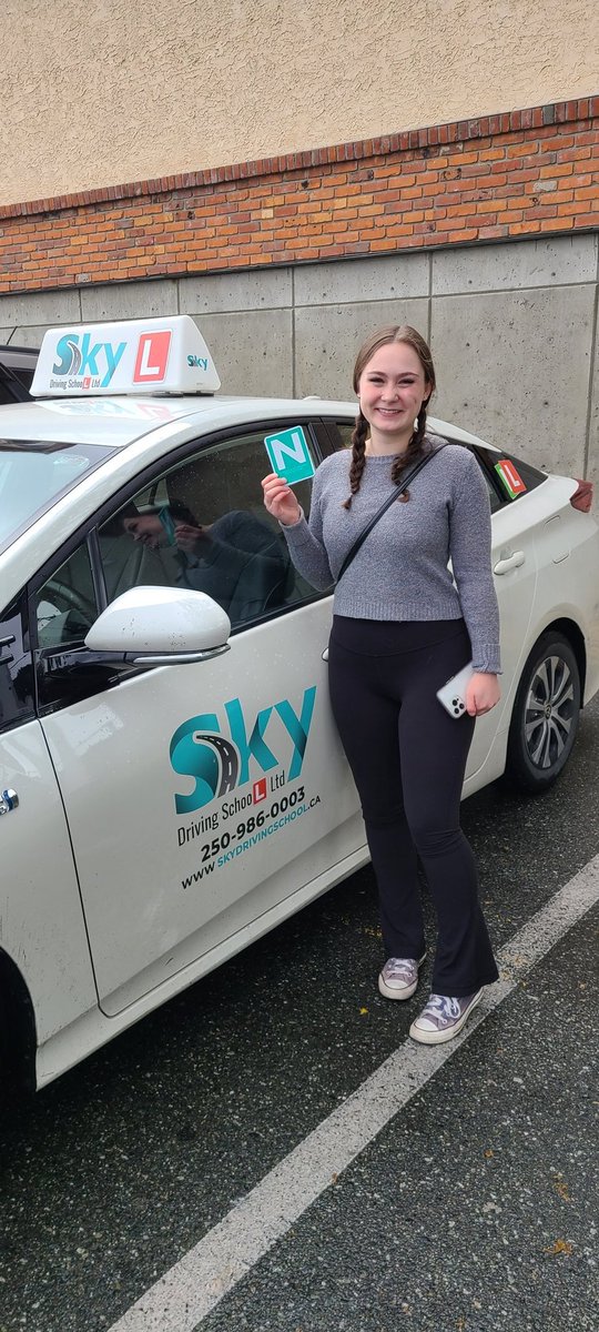 SkyDrivingSchoo's tweet photo. Congratulations, Emma!
#drivinglessons #drivingschool #learntodrive #yyj #roadtest #ICBCRoadtest #ipassed #drivingtest #drivingschoolvictoria #drivinginstructors #parking #mocktest #drivingtest
https://t.co/XVcEeXU53O https://t.co/vGYgbnkUoI