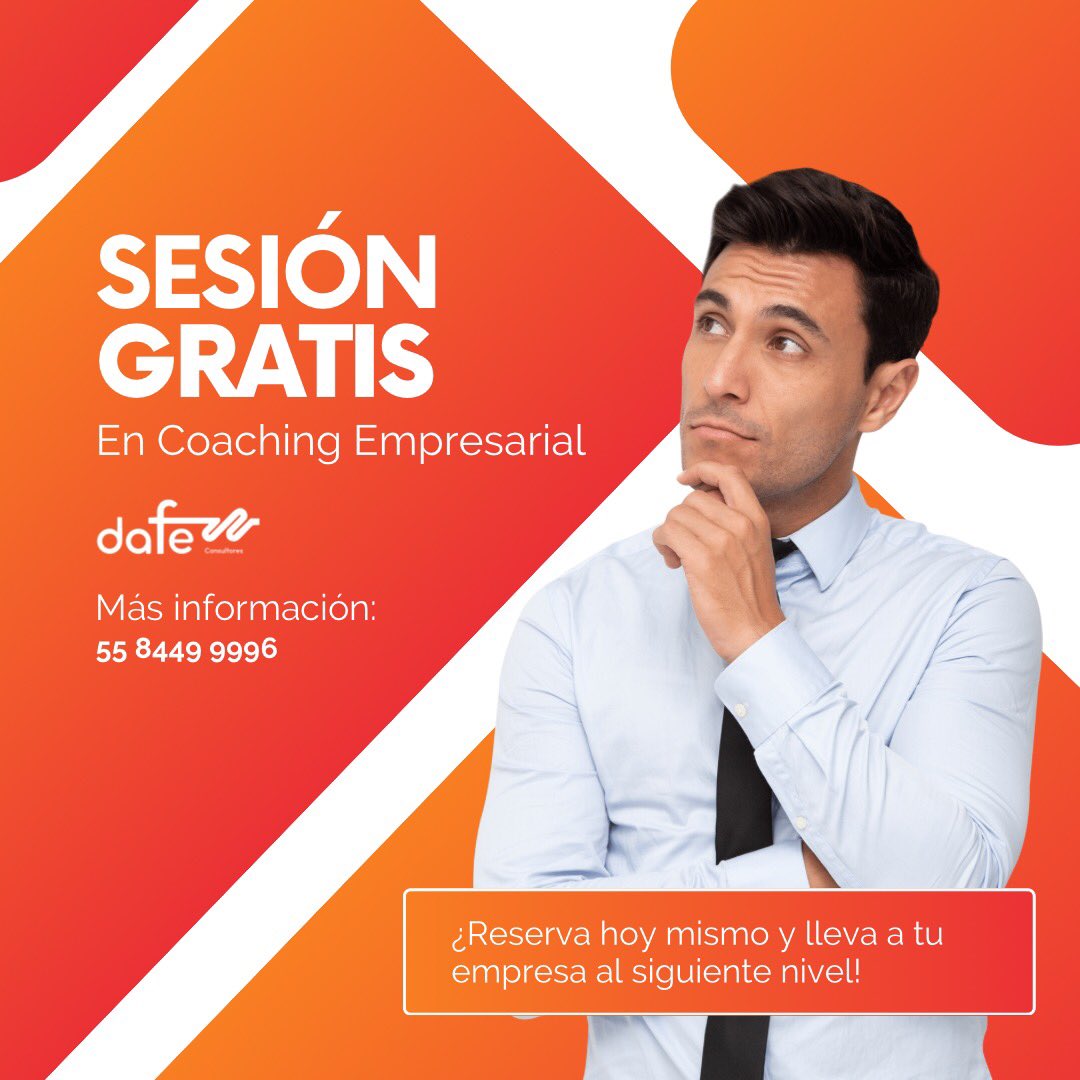 No dejes pasar la oportunidad de crecer y expandir tu empresa, ¡obtén tu primera consultoría en ventas GRATIS, hoy mismo! 🤩

#DAFE #Consultores #CoachingEmpresarial #ConsumeLocal #EmprendedoresMexicanos #XTwitter