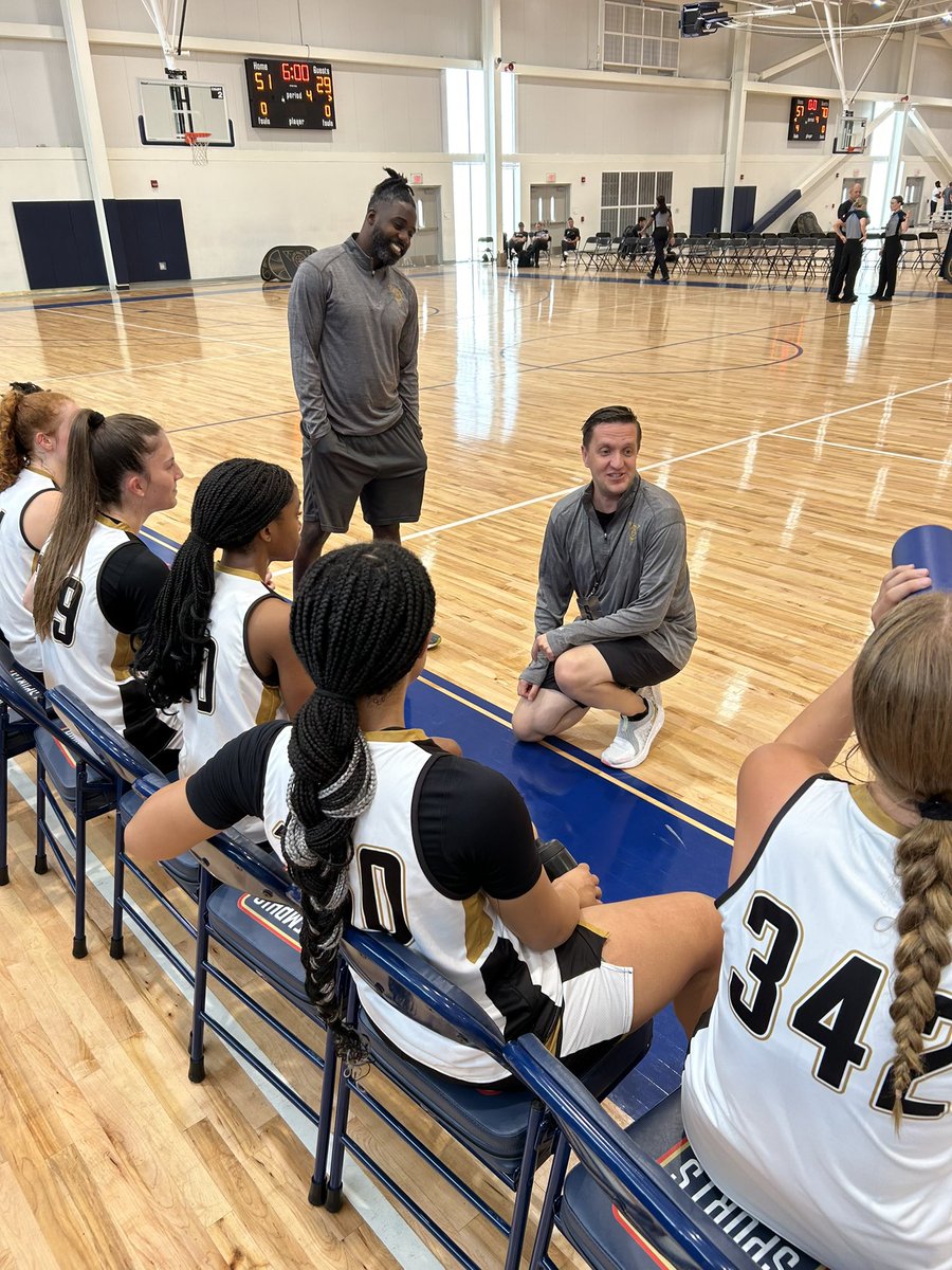 TheTaylorHarris's tweet photo. Back home from the @TheCBBAcademy and let me tell you…it was FUN!

So grateful to the @NCAA for allowing us @NCAADII coaches to represent our institutions by coaching at this event. 

I got to coach an amazing group of women 🌟 &amp; connect with coaching friends new &amp; old!

🩵🤍💛 https://t.co/96uSYoGIRL