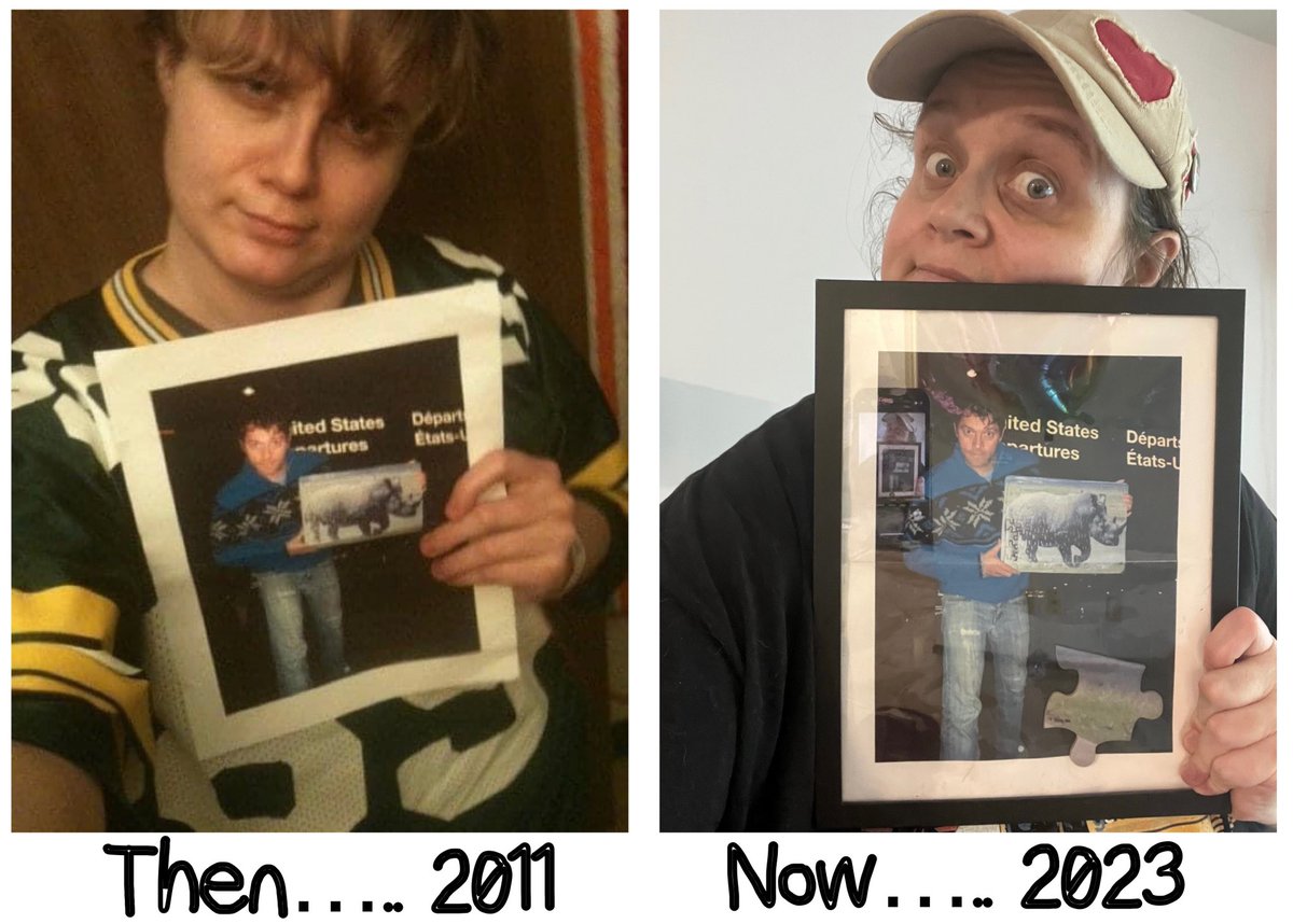 CometsMamma's tweet photo. So, since @mishacollins got me in my Gish/Whes / Rhino Hunt (IT STILL COUNTS MISHA!) feels yesterday (more than I already was) I thought Iโd share this since Iโve still got it! #MishasRhinoHunt #Gishwhes https://t.co/FbfsiP536d