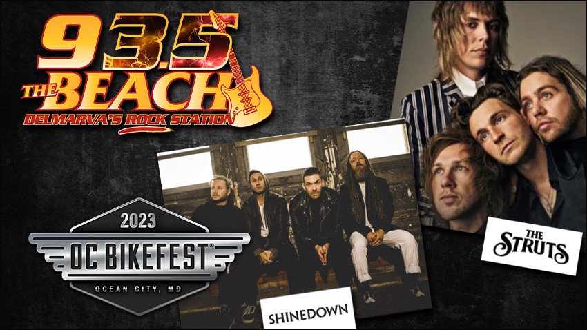 935thebeach's tweet photo. Congratulations to Michelle Leeuwen of Felton! She is our first winner of tickets to come celebrate our 35th Anniversary with Shinedown &amp; The Struts at OC Bikefest! You can enter for your chance to win 3 day General Admission passes right now at https://t.co/0jHwuoTdJc https://t.co/ob4PZGtttY