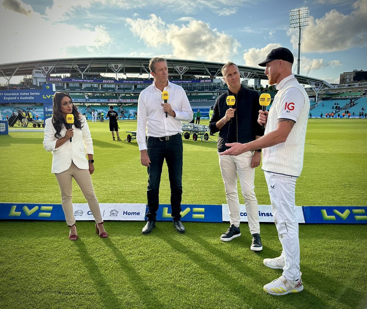 isaguha's tweet image. Ben wanted to entertain and they have. What an incredible few weeks of Ashes cricket for both the men and the women. Both drawn…there was definitely some voodoo stuff happening today for that  fairytale finish. Catch the Highlights on BBC IPlayer. What an absolute privilege ❤️