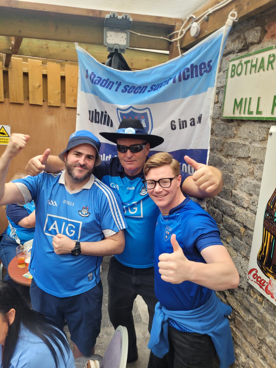 MrMcBride4's tweet photo. What a brilliant weekend cheering on my beloved Dublin with the people I love - memories made and good times had. Champions again - write us off at your peril ๐ช #dublinkerry #GAA https://t.co/reR40TquJ3