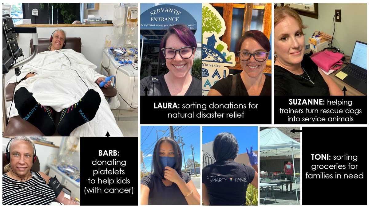 One of our favorite days of Summer Smarty Party 2023 was our company Day of Service.  Across the US, Smarty Pants employees spent the day volunteering and supporting causes. The Smarty Pants team put in a collective 250 hours of service in one day!