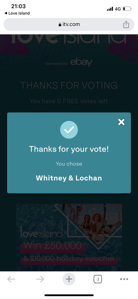 EnIsioma's tweet photo. The only choice  #loveIsland https://t.co/LxyjGYC6QH