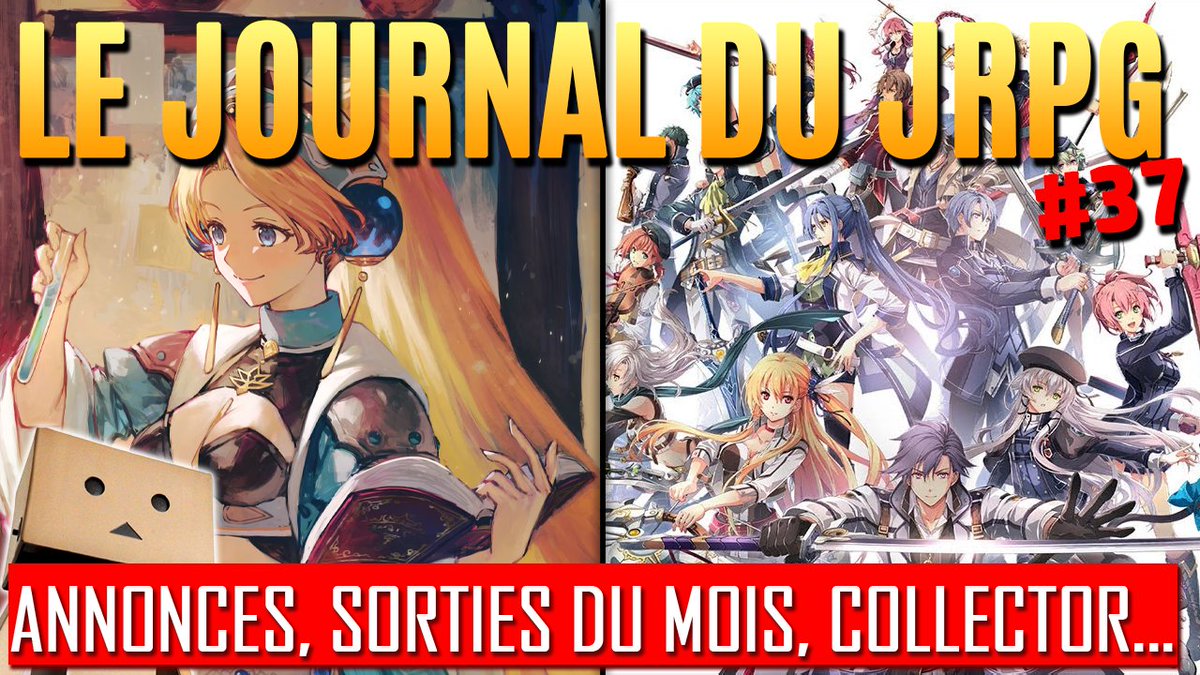 Dernier lundi du mois, retour sur l'actualité du #RPG japonais du mois de juillet avec le #JournalDuJRPG qui fête son 3ème anniversaire. 
Amateurs de #JRPG, n'hésitez pas à partager la vidéo si vous souhaitez aider le format. 

➡️youtu.be/mwzIqADYThE