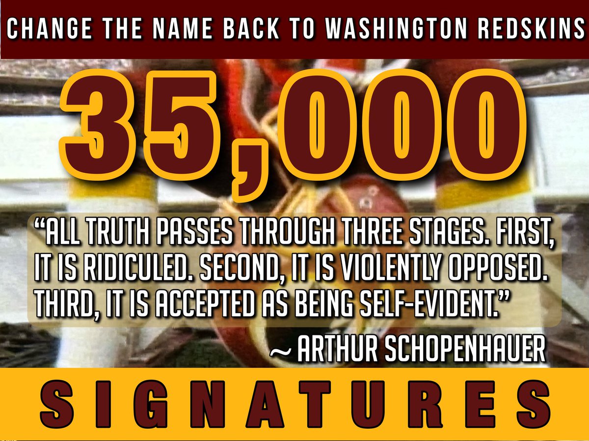 GuardiansNative's tweet photo. Change the Name Petition to #Redskins ๐ฃ๐ฎ๐ฌ๐ญ ๐๐ซ๐จ๐ค๐ ๐๐,๐๐๐ ๐ฅ๐ฅ
#educatenoteradicate #letsnaga
#HTTR
Letโs make some #NAGANoise
๐๐ข๐ ๐ง ๐๐ง๐ ๐๐: https://t.co/8r8AYEhQ9k https://t.co/ol6AzEJrtn