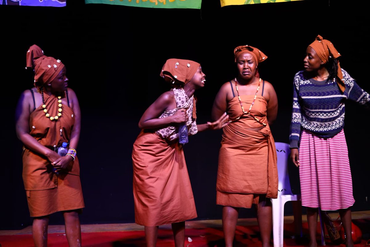 peopletheatre1's tweet photo. Today's performance was Outstanding 🔥. A play that depicted the struggle of Murang'a Women during the colonial period.
 Women were never silent,they resisted against the colonial rule and backward policies. Indeed the place of women is inthe struggle!
@working_justice @UhaiWetu https://t.co/Qs5azCUaM4