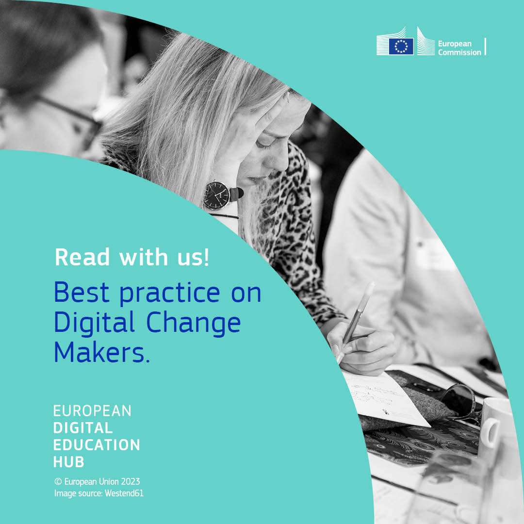 It is time for a new article from the European #DigitalEducationHub, reflecting on July's monthly theme! 📖

Discover the key points from digital change makers, and feel free to share your thoughts with us in the comments below 💬

Read it here 👉 europa.eu/!PbNPBR
