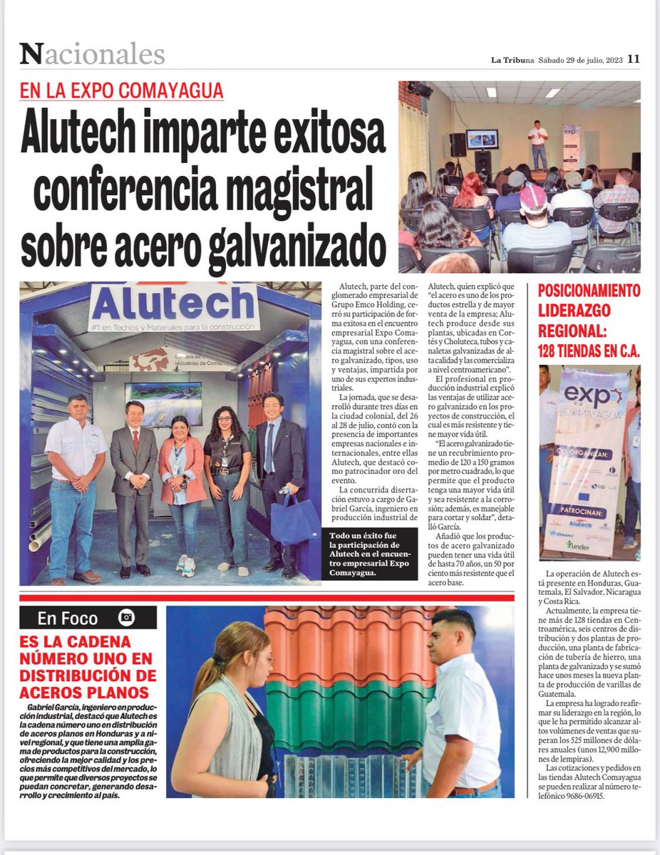 Alutech Honduras tweet media