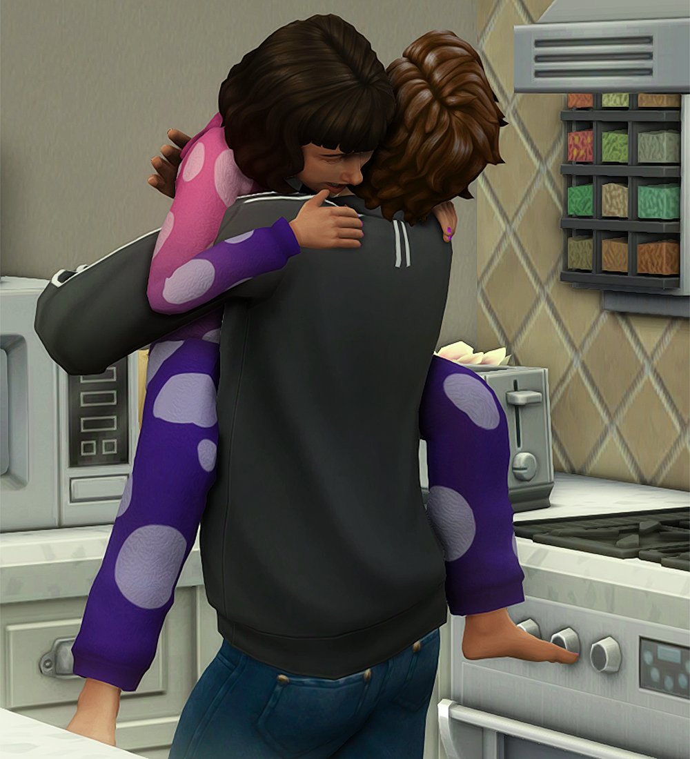 steddiesims's tweet photo. thread of steddiesims gameplay because it's too cute not to share 🥺💓

the household is a revamped version of this, basically: https://t.co/IDTkENPA8K https://t.co/CK8suAoL8z