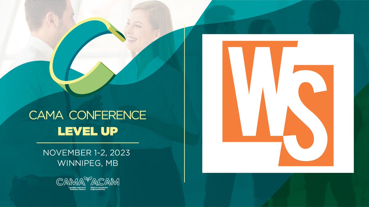 Canadian Agri-food Marketers Alliance (@cama_acam) on Twitter photo Special thanks to <a href="/simplyWS_/">WS | Marketing With Soul</a> for their #CAMALevelUp sponsorship. Have you registered for the conference yet? Special thanks to <a href="/simplyWS_/">WS | Marketing With Soul</a> for their #CAMALevelUp sponsorship. Have you registered for the conference yet?