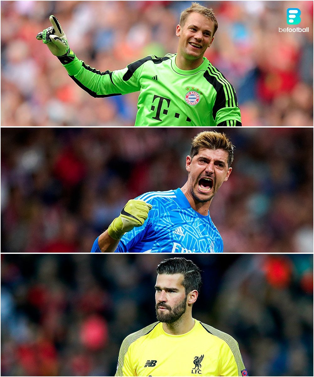 _BeFootball's tweet photo. Classez ces gardiens du plus fort au moins fort, à leur prime 👇👀 https://t.co/OFEQ5Z1it4