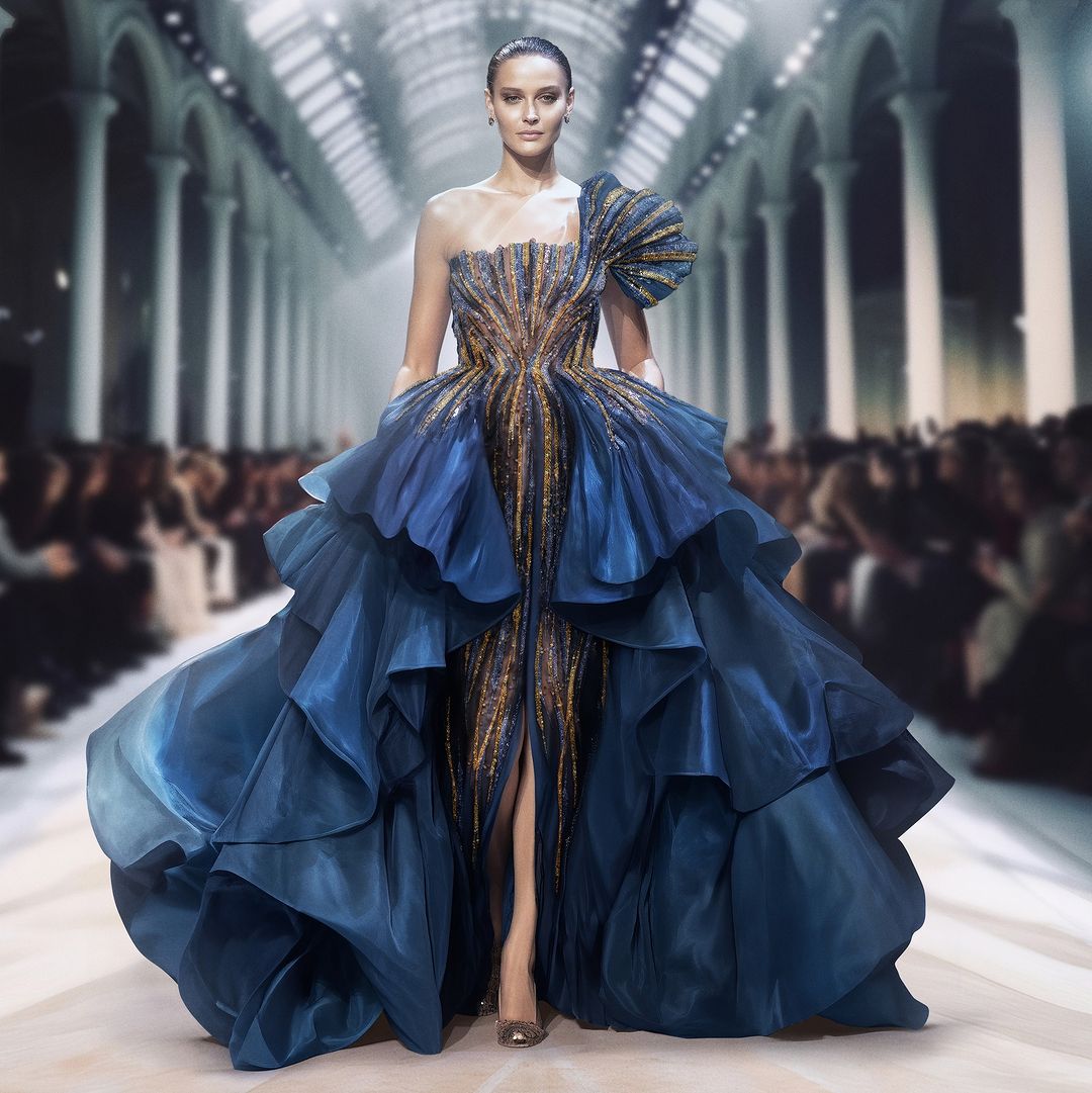 High_Fashion_R's tweet photo. Do you think AI Destroyed or Updated the Fashion Industry? 
Let us know what you think in the comments 🖤🤍
.
#Fashion #AI #Creativity #Fashiondesign #dress https://t.co/msJjRUjnRU